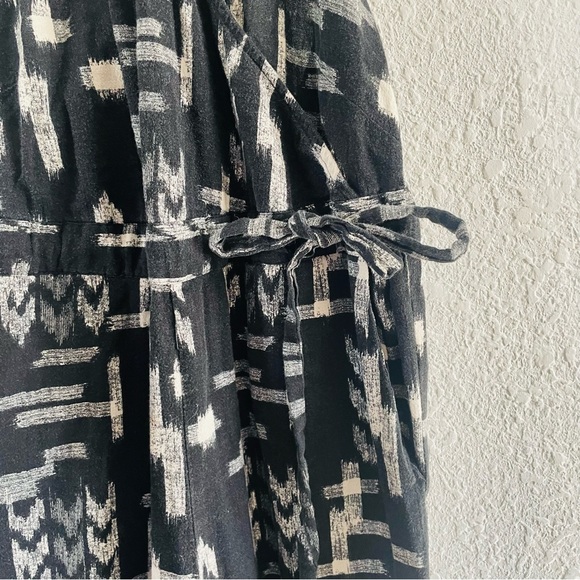 Madewell Black and White Patterned Jumpsuit - Picture 8 of 14